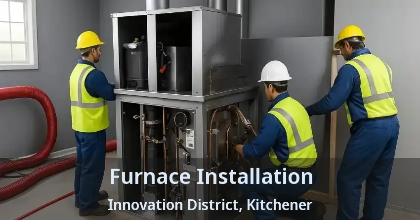 Furnace Installation Innovation District, Kitchener - ON