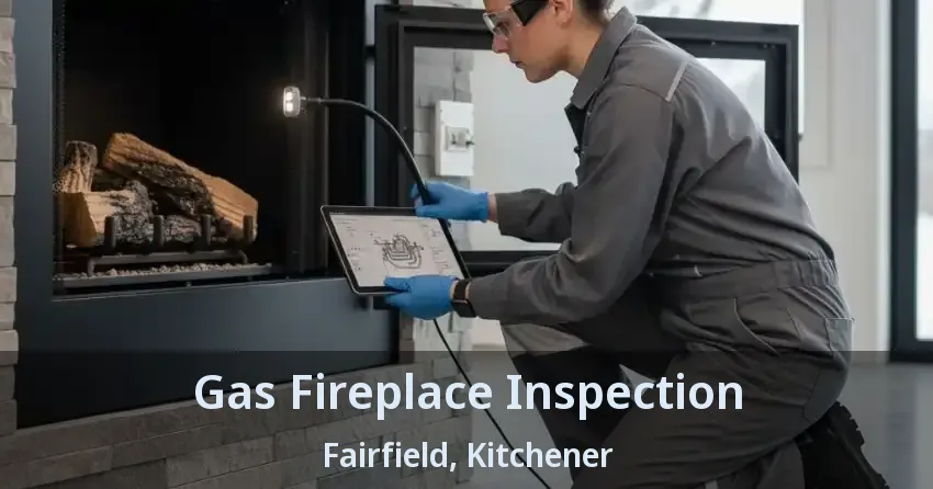 Gas Fireplace Inspection Fairfield, Kitchener - ON