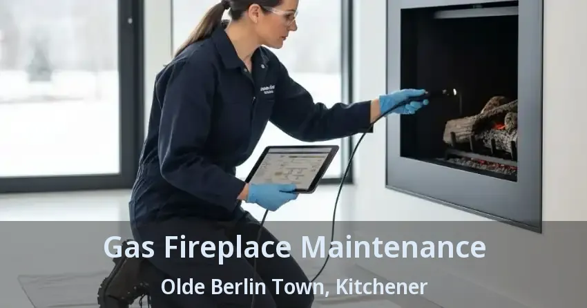 Gas Fireplace Maintenance Olde Berlin Town, Kitchener - ON