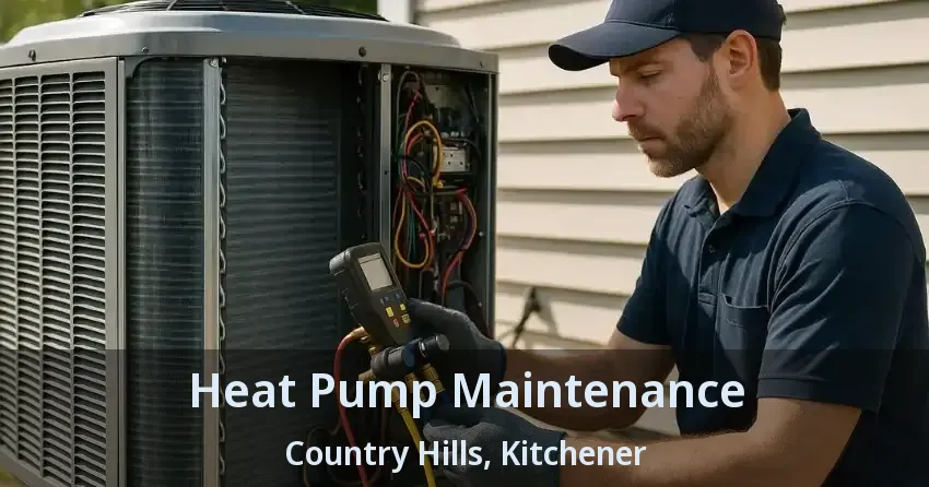 Heat Pump Maintenance Country Hills, Kitchener - ON