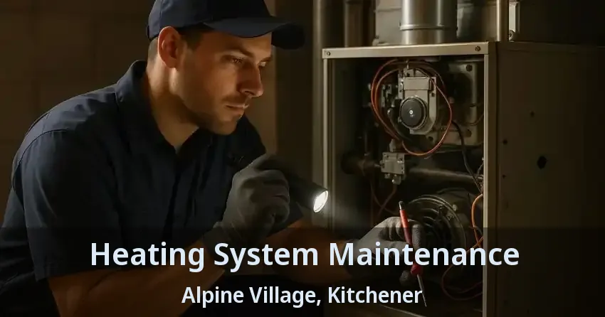 Heating System Maintenance Alpine Village, Kitchener - ON