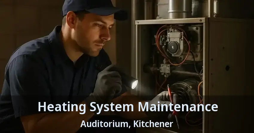 Heating System Maintenance Auditorium, Kitchener - ON