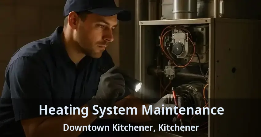 Heating System Maintenance Downtown Kitchener, Kitchener - ON