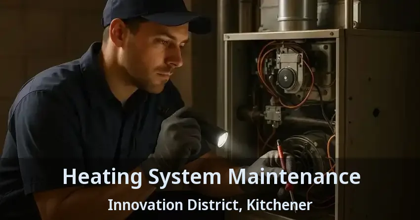 Heating System Maintenance Innovation District, Kitchener - ON