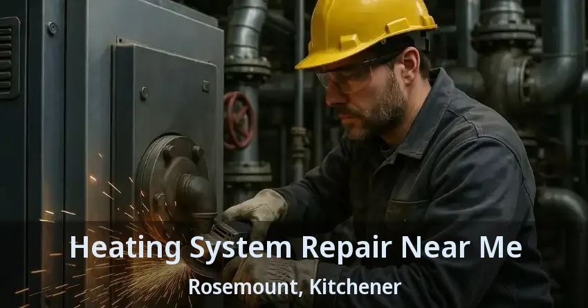 Heating System Repair Near Me Rosemount, Kitchener - ON