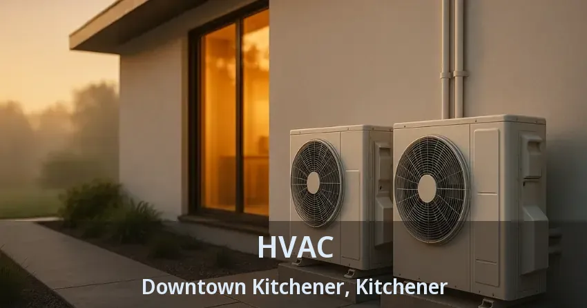 HVAC Downtown Kitchener, Kitchener - ON