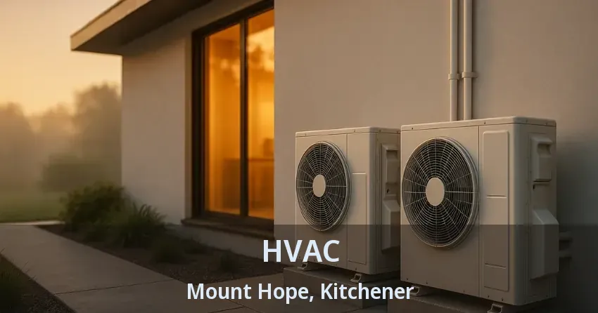HVAC Mount Hope, Kitchener - ON