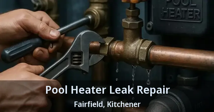 Pool Heater Leak Repair Fairfield, Kitchener - ON